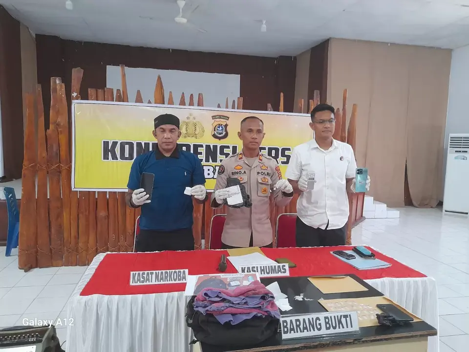 Polres Baubau Tangkap 4 Pengedar Narkoba