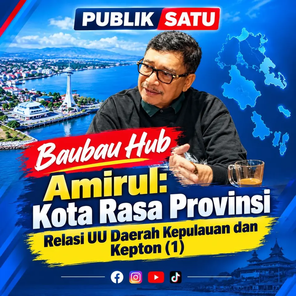 Baubau Hub, Amirul: Kota Rasa Provinsi