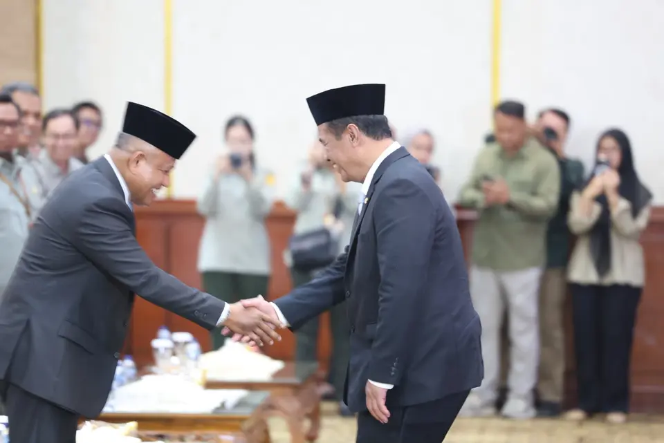 Mentan Amran Sambut Wamentan Saleh Mustafa: Speed Kerja Pertanian Harus Meningkat, Sesuai Perintah Presiden*