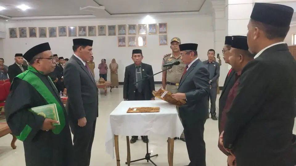 Resmi Lantik La Ode Hafili Pau Jadi Pj Sekda, Bupati Muna Bakal Isi 8 Posisi Jabatan Kosong