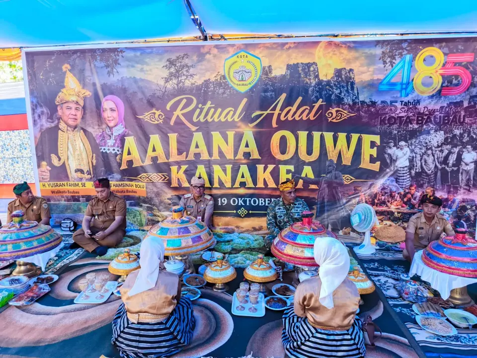 Ritual Adat Aalana Ouwe Kanakea Digelar